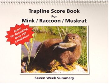 Don Powell - Mink, Muskrat & Raccoon Trapline Score Book