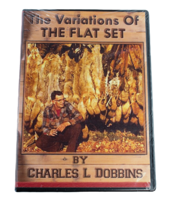 Cover of Charles Dobbins - Variations of the Flat Set, featuring trapping sets and animal pelts.