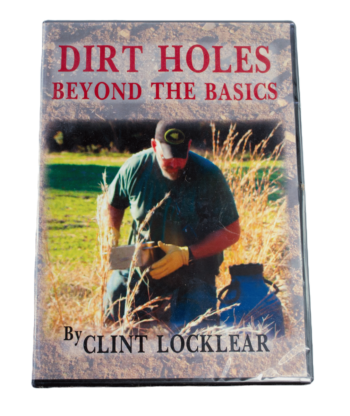 DVD: "Clint Locklear - Dirt Holes Beyond the Basics" offers expert tips for trapping canines and foxes in grassy fields.