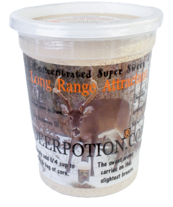 Deer Potion": Includes a deer image and instructions for long-range attraction use.